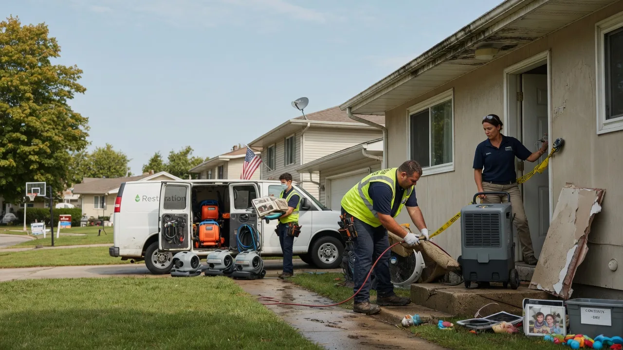 Water Damage Restoration in Placedo, TX near me